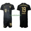 Maillot de Supporter FC Bayern Munich Alphonso Davies 19 Extérieur 2021-22 Pour Enfant